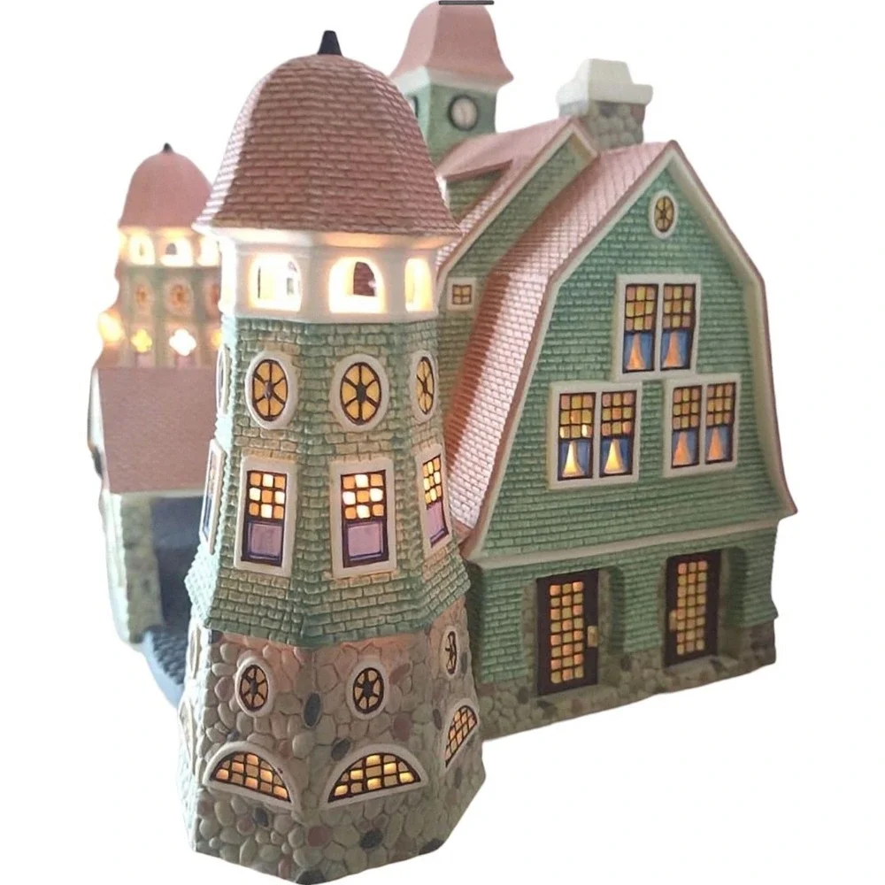 Dept 56 Seasons Bay Grandview‎ Shores Hotel First Edition 1988 - Lights Tested